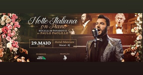Notte Italiana On Piano By Paulo Paolillo - Tributo A Pavarotti E Bocelli - Macaé