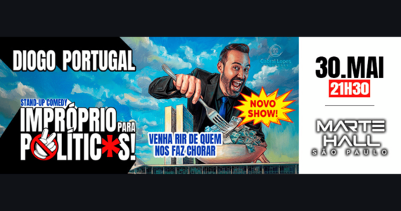 Diogo Portugal - Impróprio Para Políticos - Stand Up Comedy
