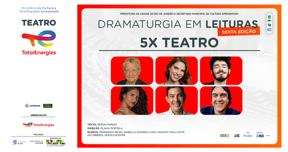 Dramaturgia em Leituras: 5X Teatro