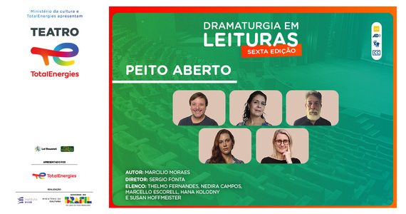 Dramaturgia em Leituras: Peito Aberto