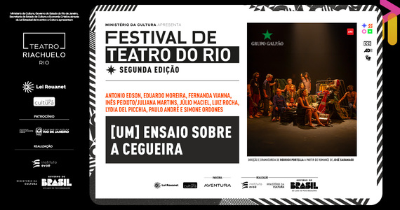 FTR - [Um] Ensaio Sobre a Cegueira - Teatro Riachuelo