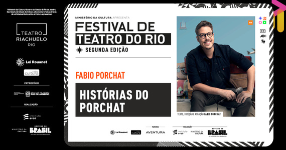 FTR - Histórias Do Porchat - Teatro Riachuelo