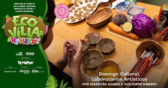 Domingo Cultural, Laboratórios Artísticos - Carimbos E Tintas Naturais