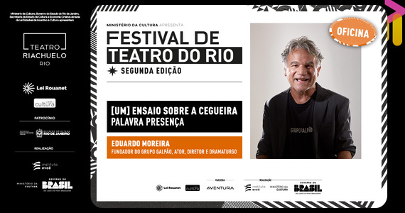 FTR - OFICINA - Palavra Presença, com Eduardo Moreira