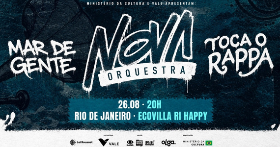 Turnê Mar De Gente - Nova Orquestra Toca O Rappa