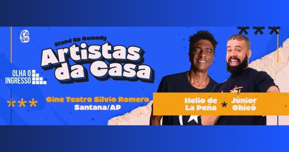 Artistas Da Casa - Helio De La Peña E Júnior Chicó - Santana