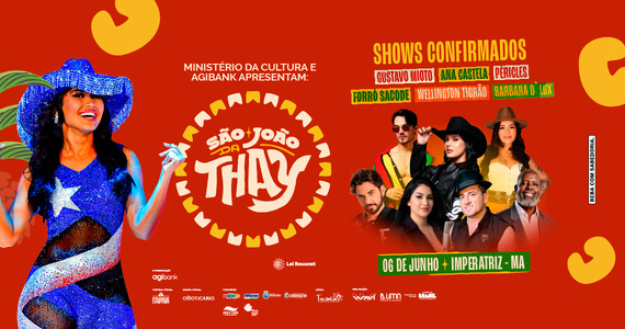 São João da Thay | Venda exclusiva Ingresso.com