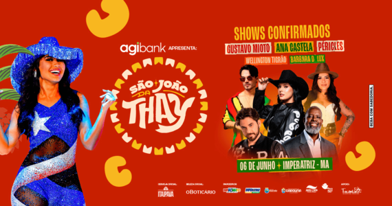 São João da Thay | Venda exclusiva Ingresso.com