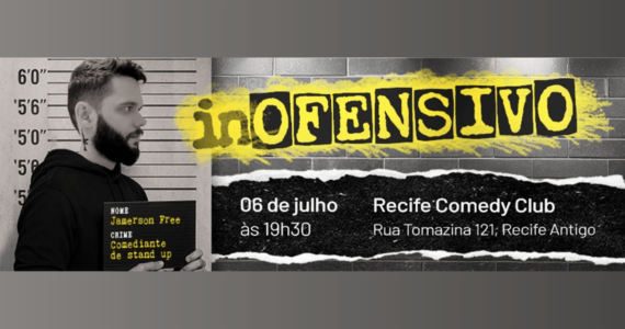 Jamerson Free Em: 'Inofensivo' Show Solo - Stand-Up Comedy