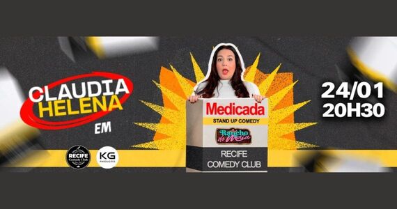 Claudia Helena Em: "Medicada" Show Solo - Stand-Up Comedy