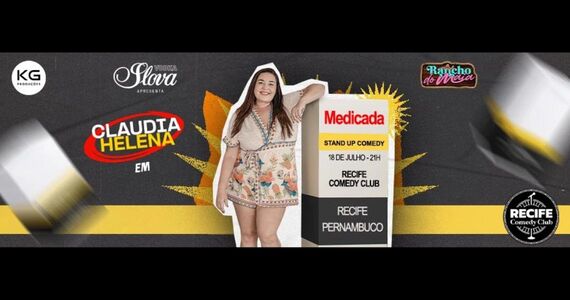 Claudia Helena Em: "Medicada" Show Solo - Stand-Up Comedy