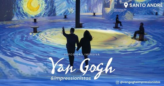 Van Gogh & Impressionistas - Santo André