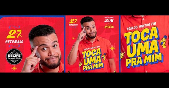 Carlos Santos Em: "Toca Uma Pra Mim" Show Solo - Stand-Up Comedy