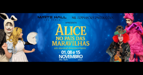 Alice No País Das Maravilhas – Um Musical Desconcertante