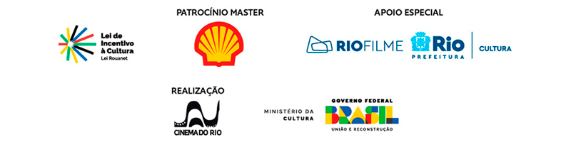 Patrocinadores, copatrocínios, apoios institucionais, de mídia e culturais, distribuição, promoção, realização