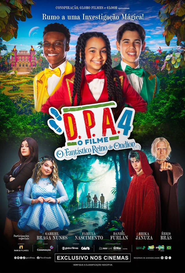 Filme:  Detetives do Prédio Azul 4 – O Fantásco Mundo de Ondion 