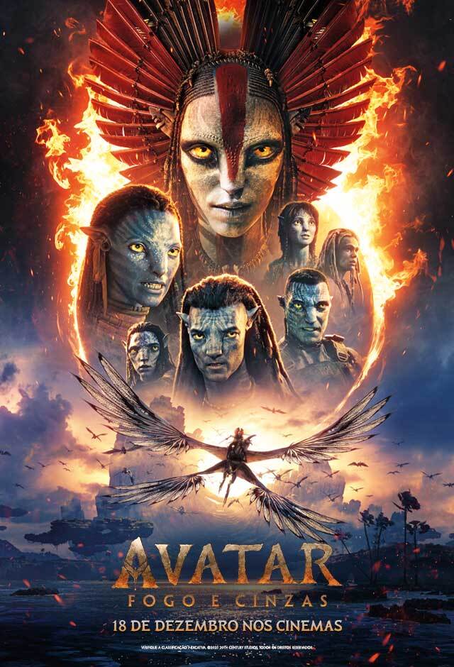 Filme: Avatar: Fogo e Cinzas