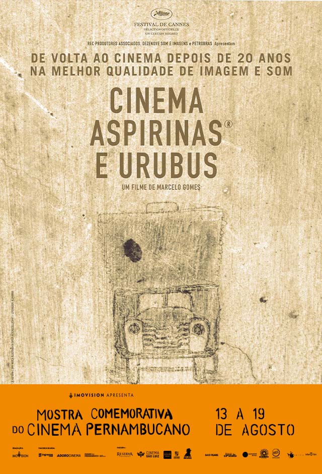 Filme: Cinema, Aspirinas e Urubus (Relançamento)