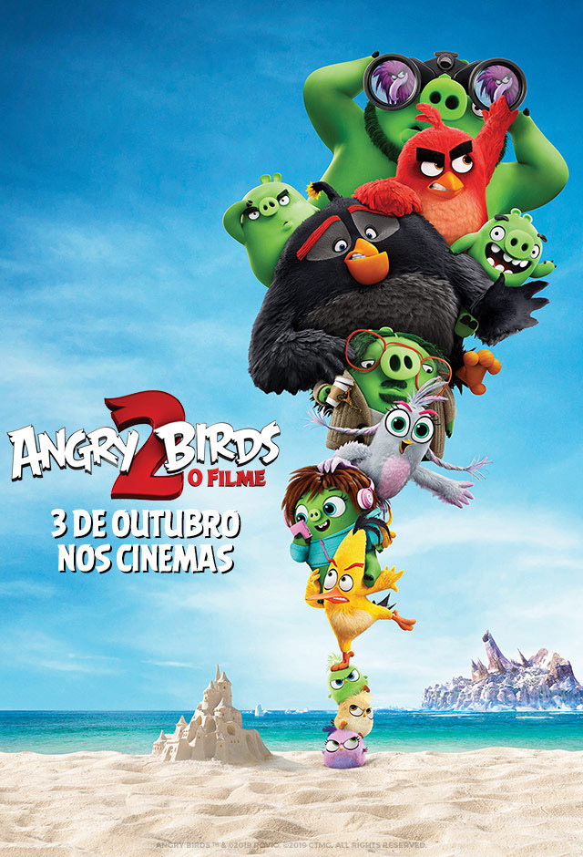 Angry Birds 2 - O Filme - 2019: Filme, trailer, fotos, horários e salas de cinema.