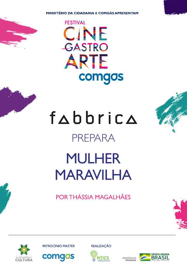 Filme: Fabbrica Ristorante Prepara Mulher Maravilha