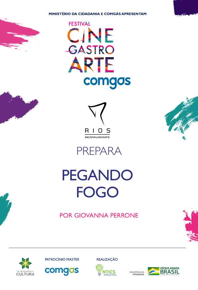 Filme: Rios Restaurante Prepara Pegando Fogo