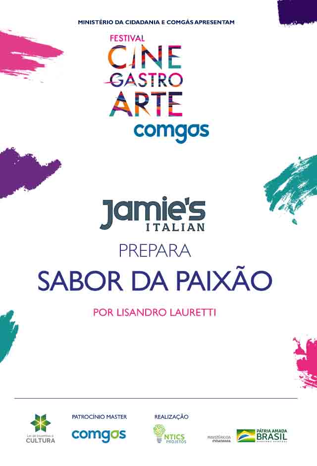 Filme: Jamie's Italian Prepara o Sabor da Paixão