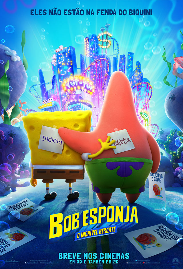Filme: Bob Esponja: O Incrível Resgate