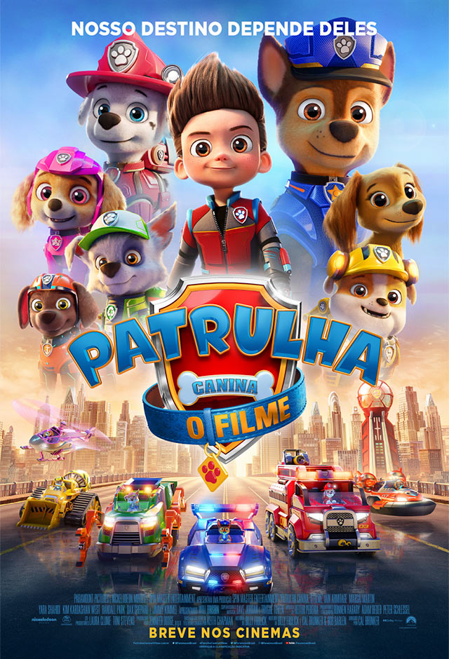 Patrulha Canina - O filme - 2021: Filme, trailer, fotos, horários e salas de cinema.