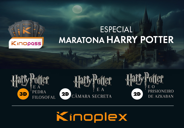 Promoção: Especial Maratona Harry Potter.