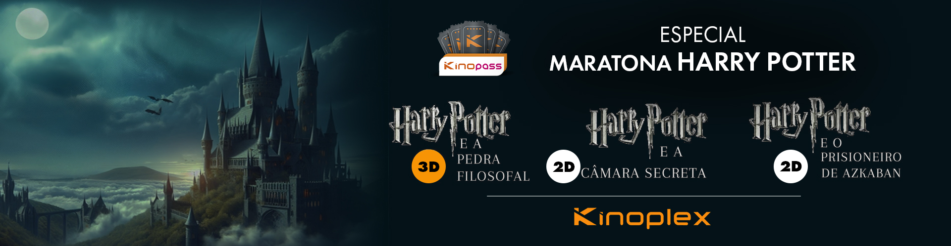 Maratona Harry Potter.