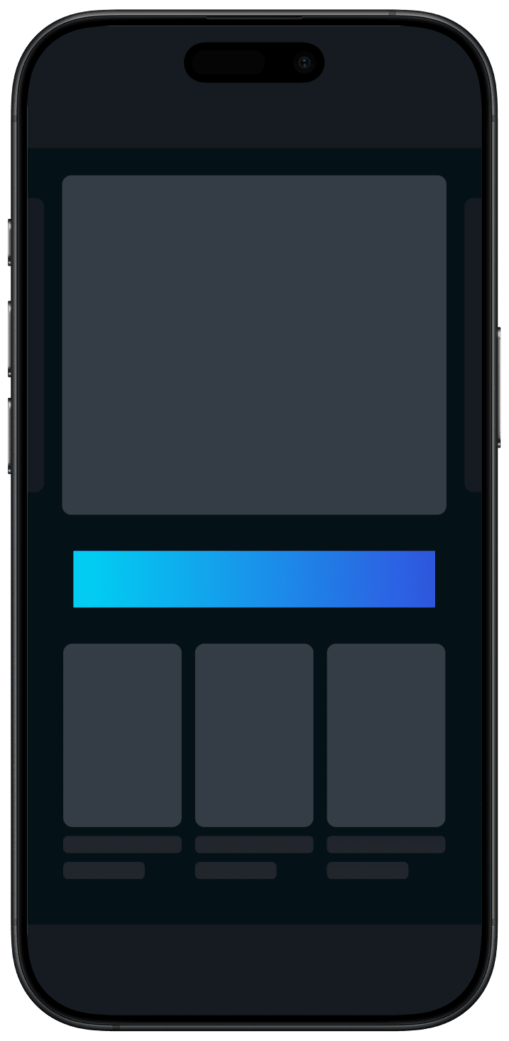 Exemplo visual da mídia App Banner implementada nos aplicativos Ingresso.com.