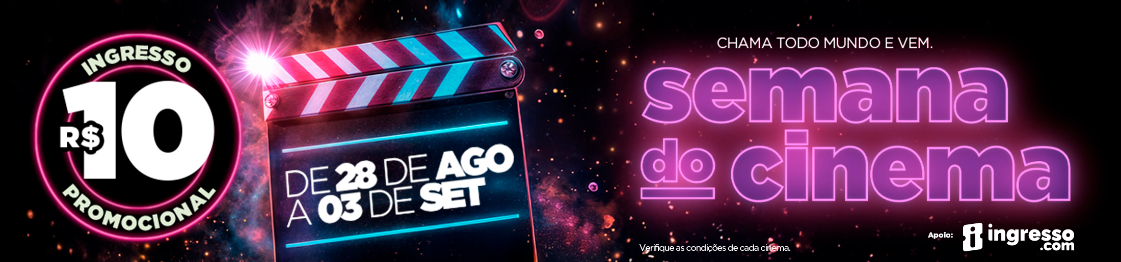 Você chegou ao seu destino: Cinema!