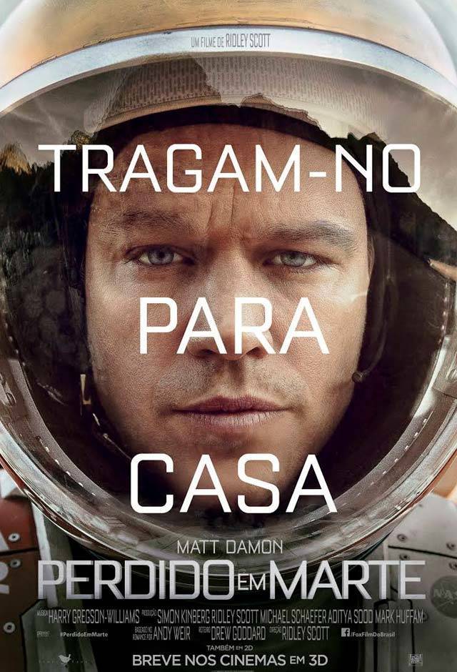 banner do filme Perdido Em Marte