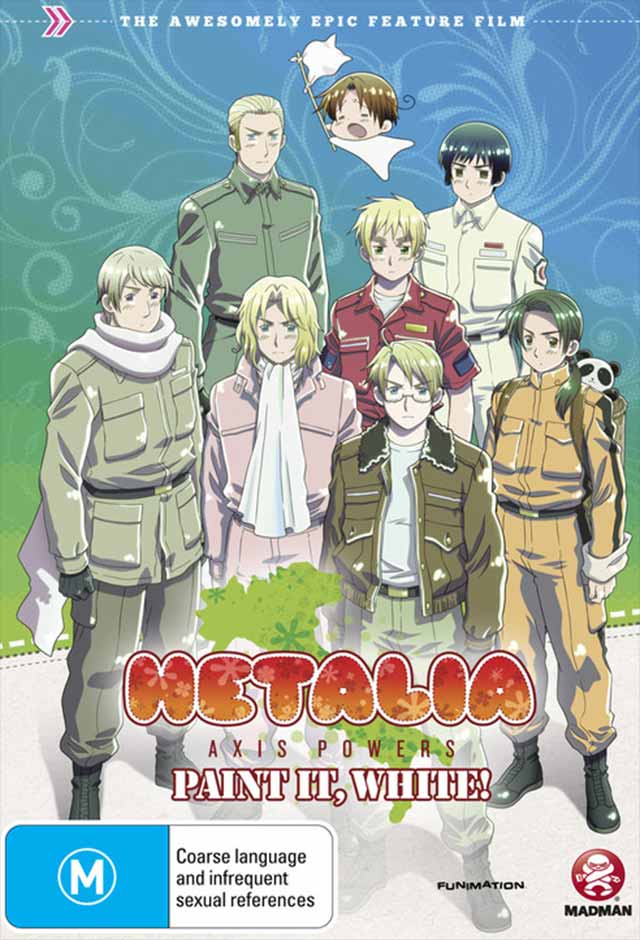 banner do filme Anime Night - Hetalia Axis Powers: Paint It, White 