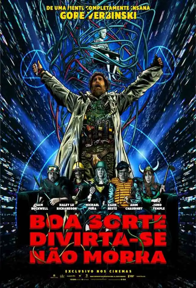 banner do filme Boa Sorte, Divirta-se, Não Morra