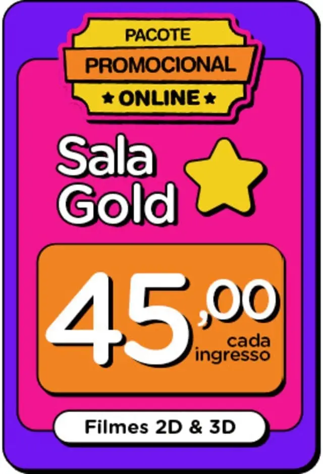 banner do filme CineShow Sala GOLD - 17/01/2026