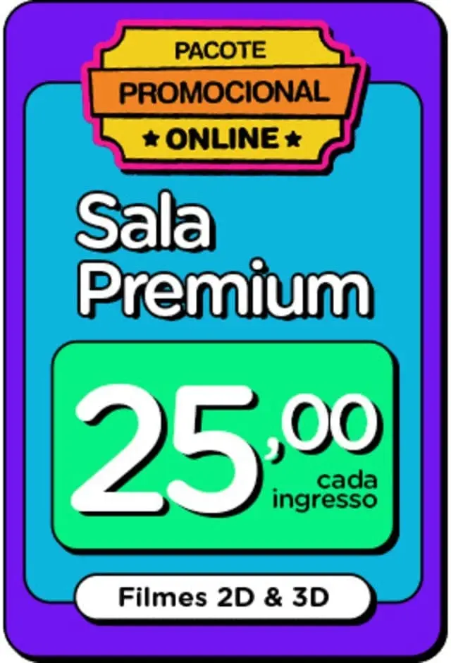 banner do filme CineShow Sala Premium - 17/01/2026