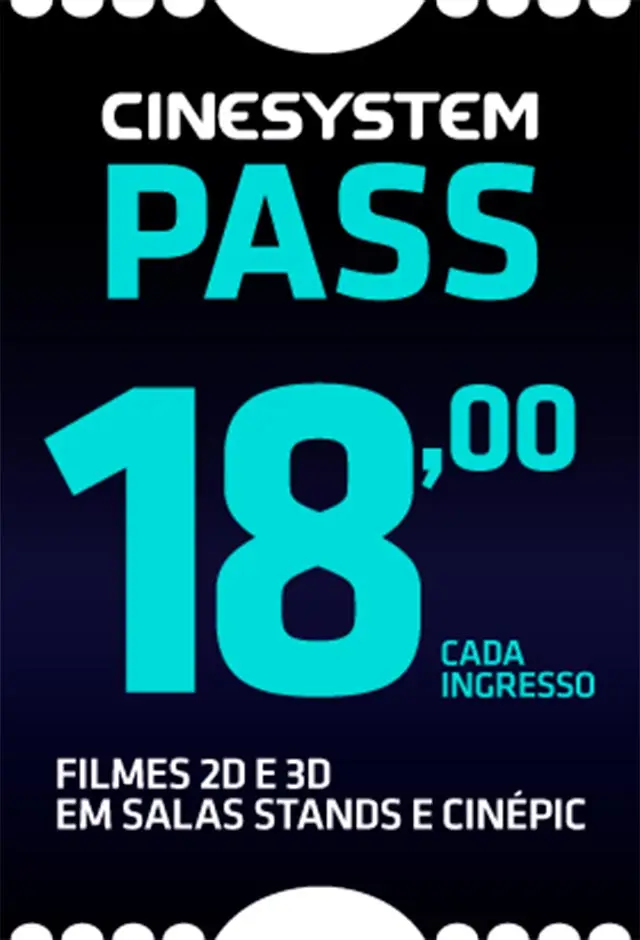 banner do filme CINESYSTEM - Cinesystem Pass
