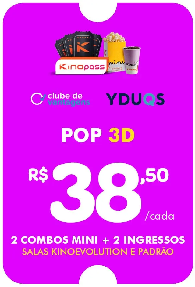 banner do filme Clube de Vantagem – POP 3D - 31/12/2026
