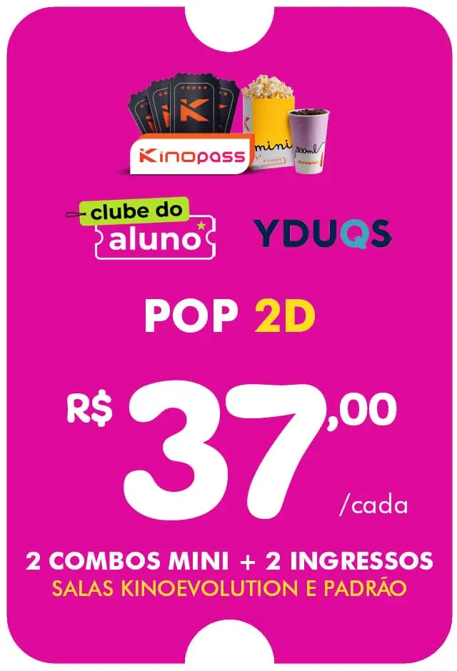 banner do filme Clube do Aluno - POP - 31/12/2026