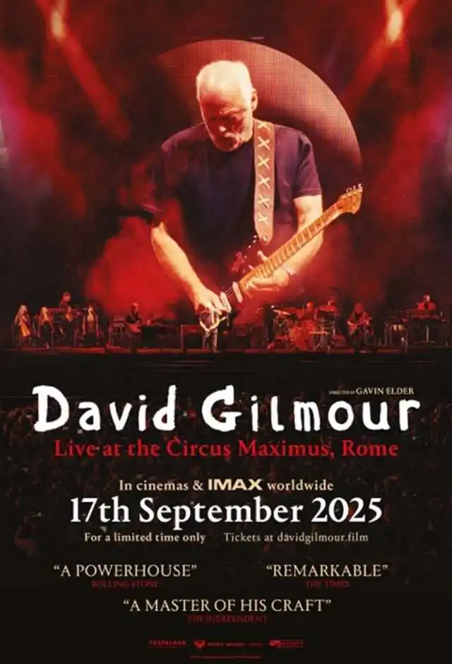 DAVID GILMOUR  LIVE AT THE CIRCUS MAXIMUS ROME