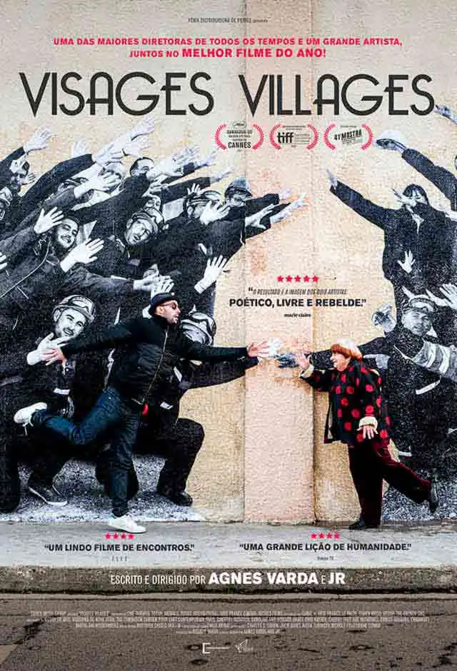 banner do filme Fotografia Agnès Varda Cinema: Visages, Villages