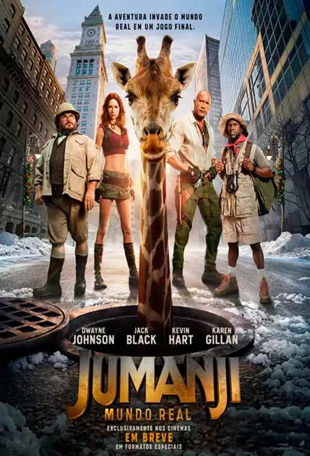 Pôster de Jumanji - Mundo Real