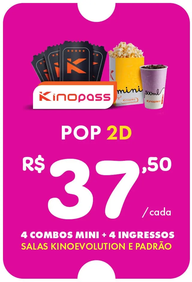 banner do filme Kinopass POP - 01/07/2026