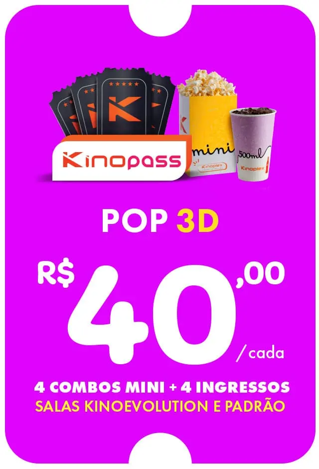 banner do filme Kinopass POP 3D - 01/07/2026