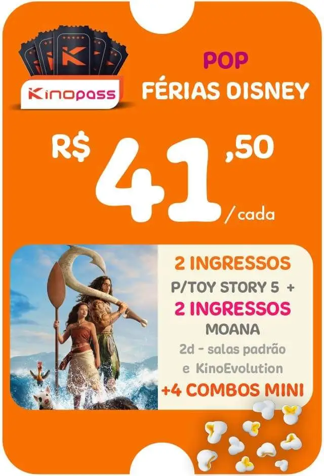 banner do filme Kinopass POP Férias Disney