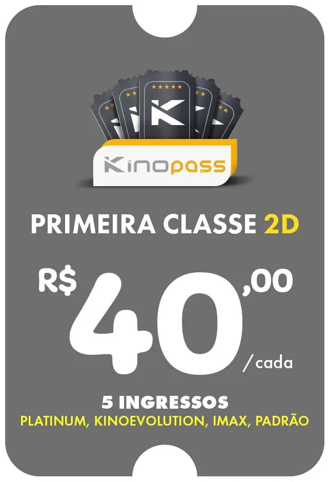 banner do filme Kinopass Primeira Classe - 01/07/2026