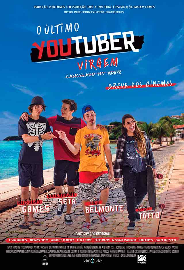 banner do filme O Último Youtuber Virgem