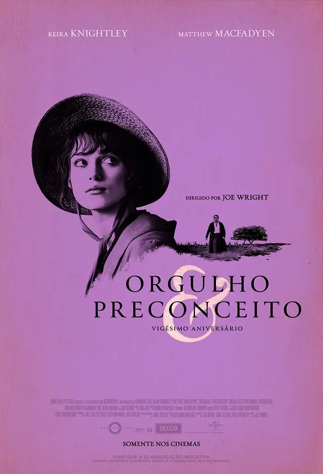 Poster do filme Orgulho E Preconceito (Relançamento)