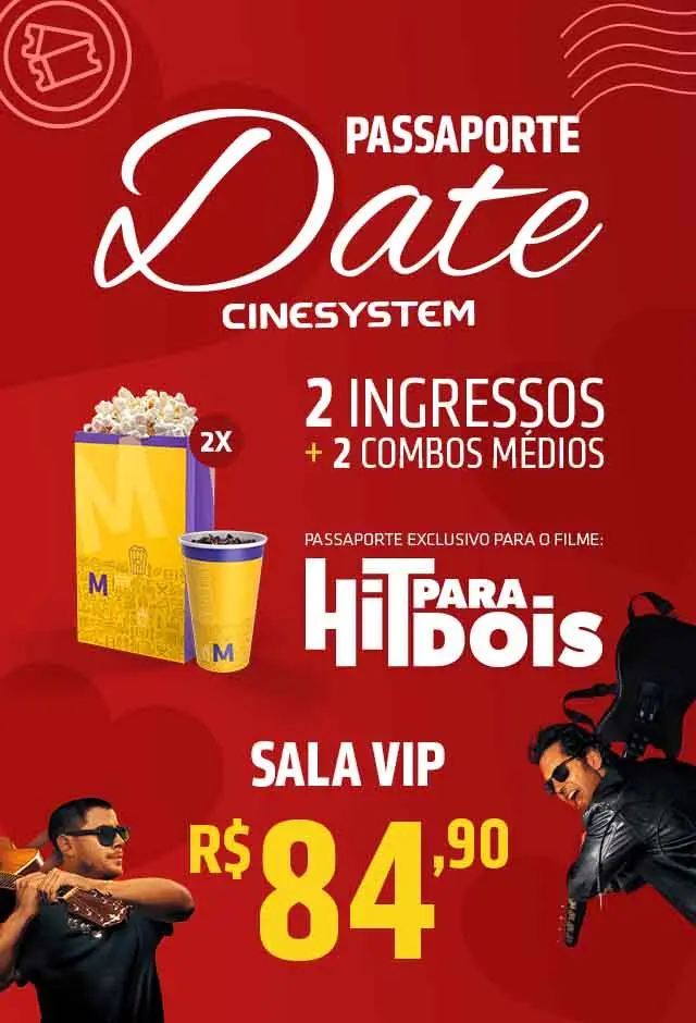 Passaporte Date VIP - Ingresso.com